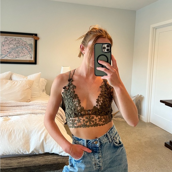 Free people lace bralette - Picture 2 of 6